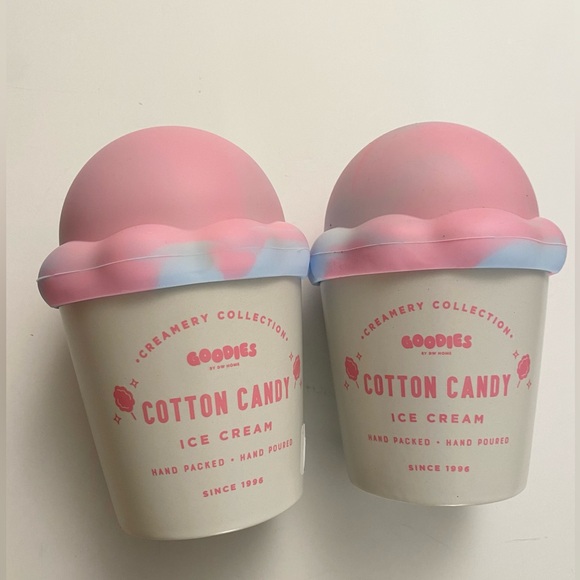NEW! 2 Wick Candle Cotton Candy Ice Cream Scent - Picture 2 of 6